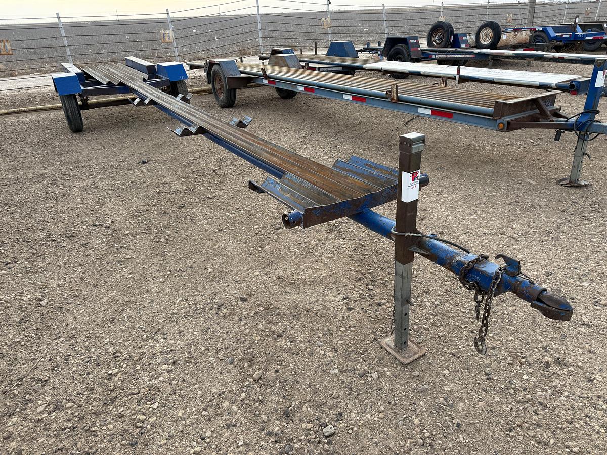 Used 30’ S/A BUMPER PULL DRILL COLLAR TRAILER