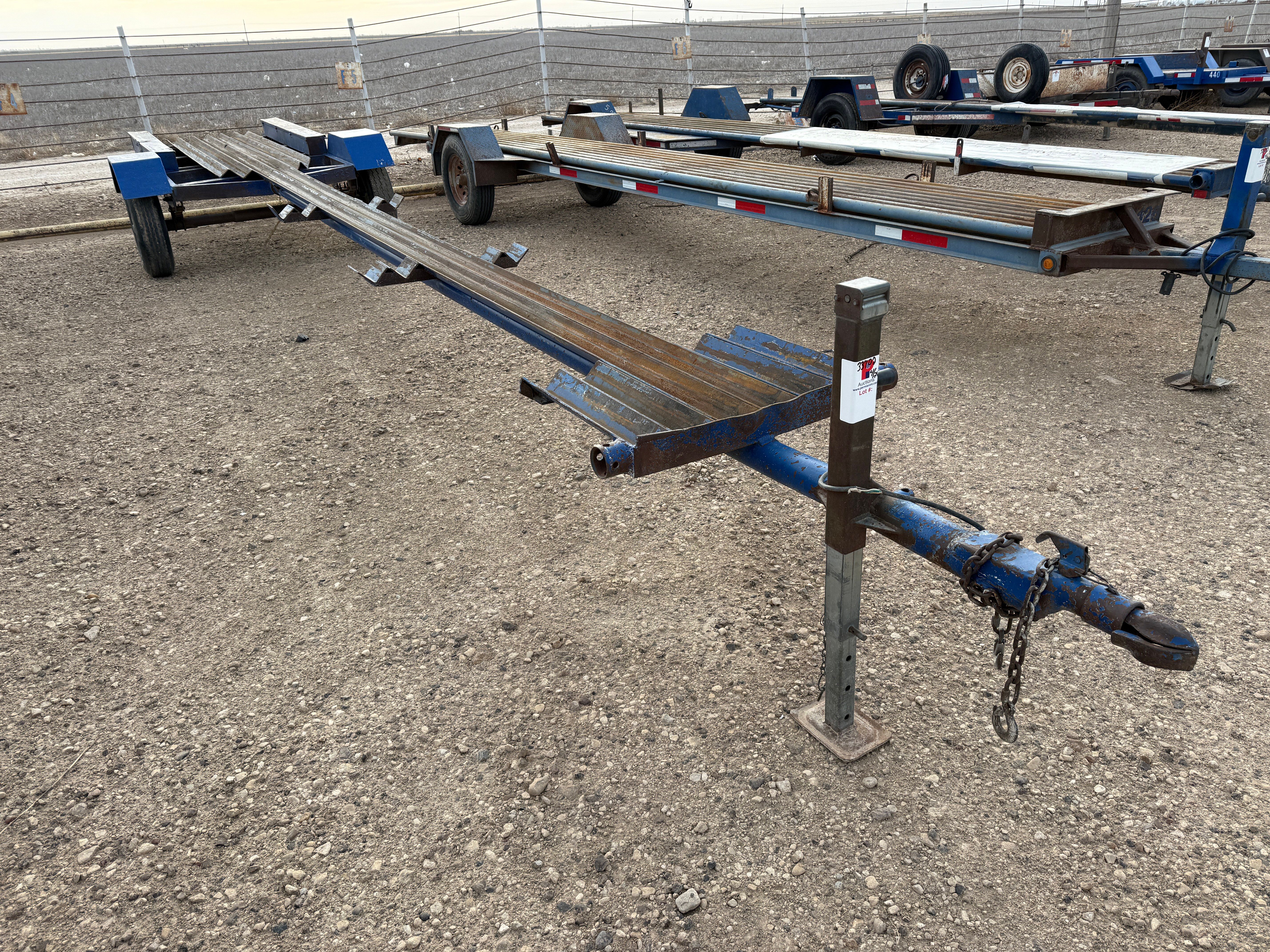 Used 30’ S/A BUMPER PULL DRILL COLLAR TRAILER
