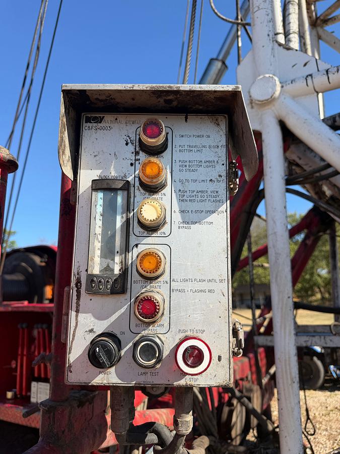 Used 1979 FRANKS EXPLORER III 1287/160 DTD-HT 96’-215K 4-AXLE WELL SERVICE WORKOVER RIG