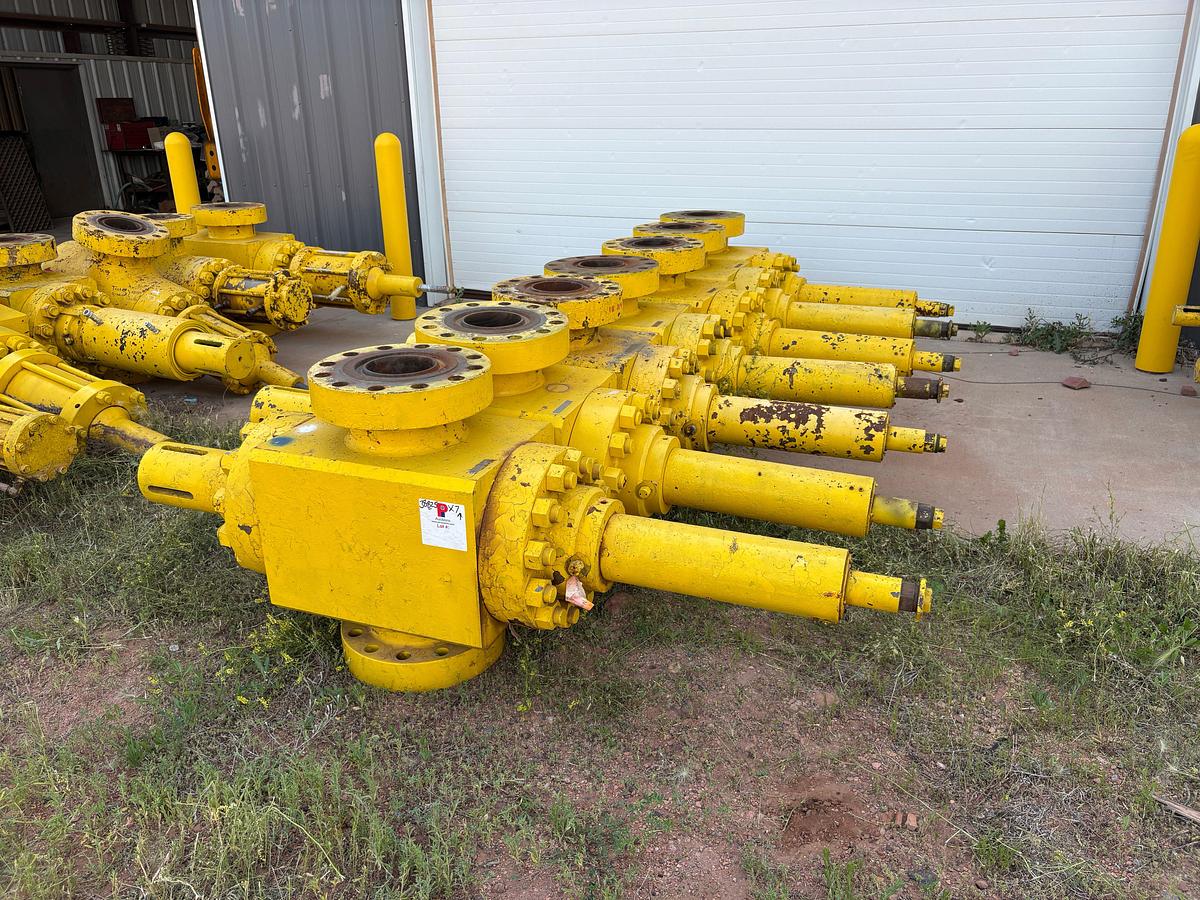 Used (7x$) 7-1/16” 10k frac valves