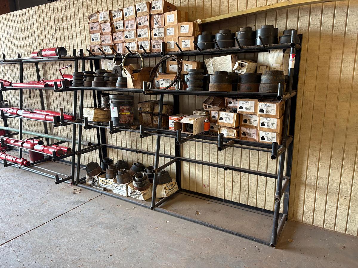 Used 9.5’ x 2.5’ x 6.5’ tool rack