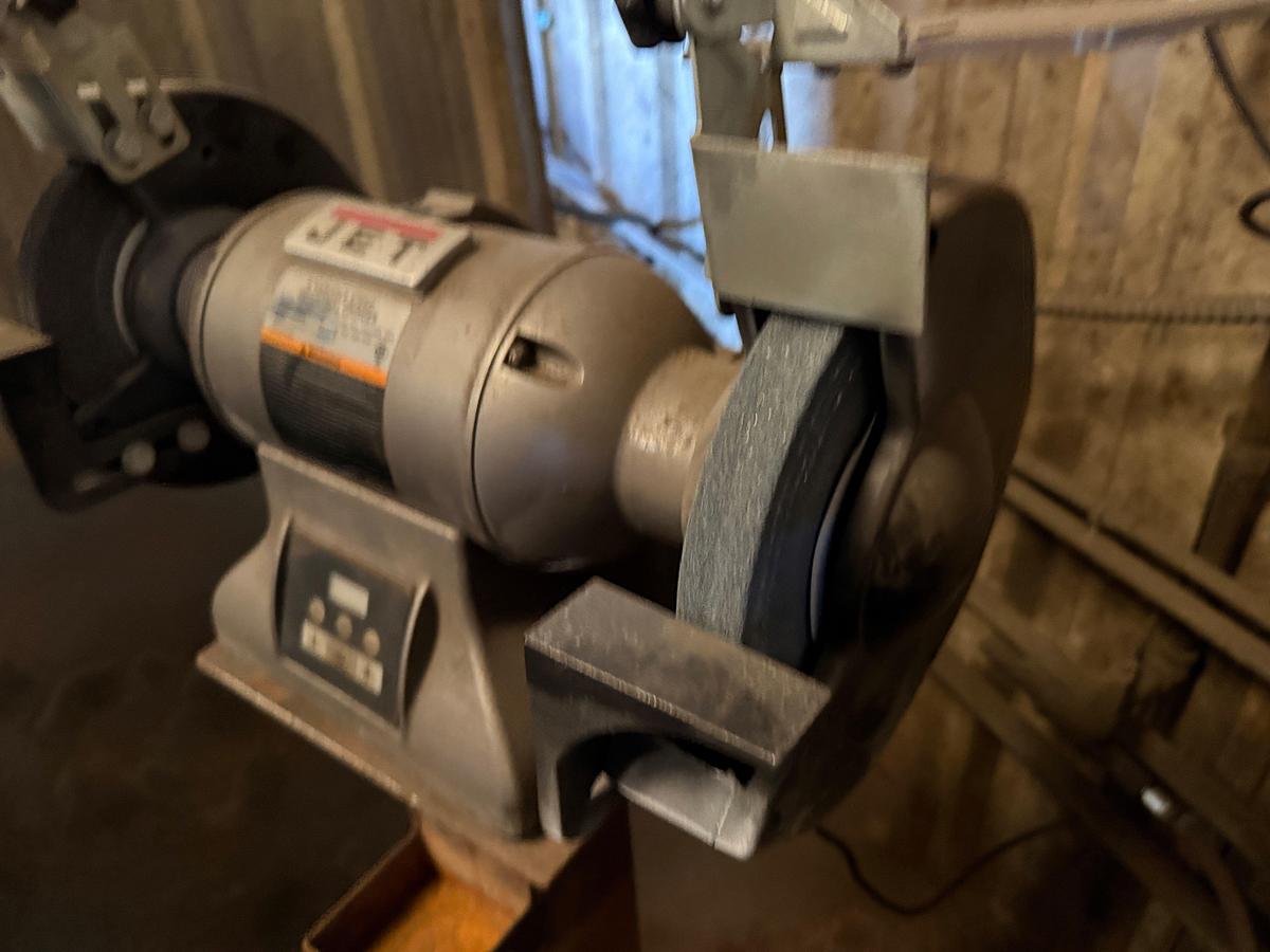 Used JET IBG-8VS 8 VARIABLE SPEED INDUSTRIAL GRINDER