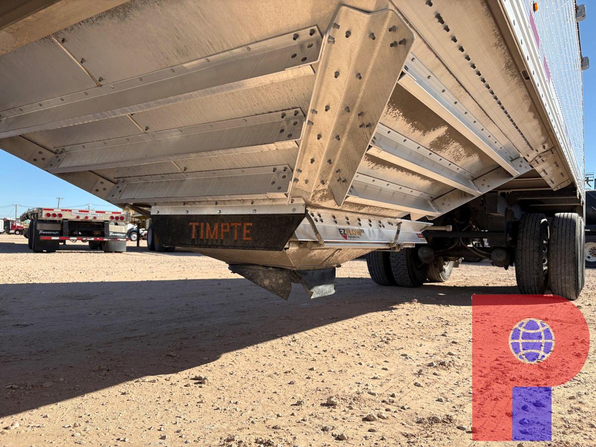 Used 2024 TIMPTE ROUGHNECK 39’ X 8’ T/A HOPPER BOTTOM SAND TRAILER
