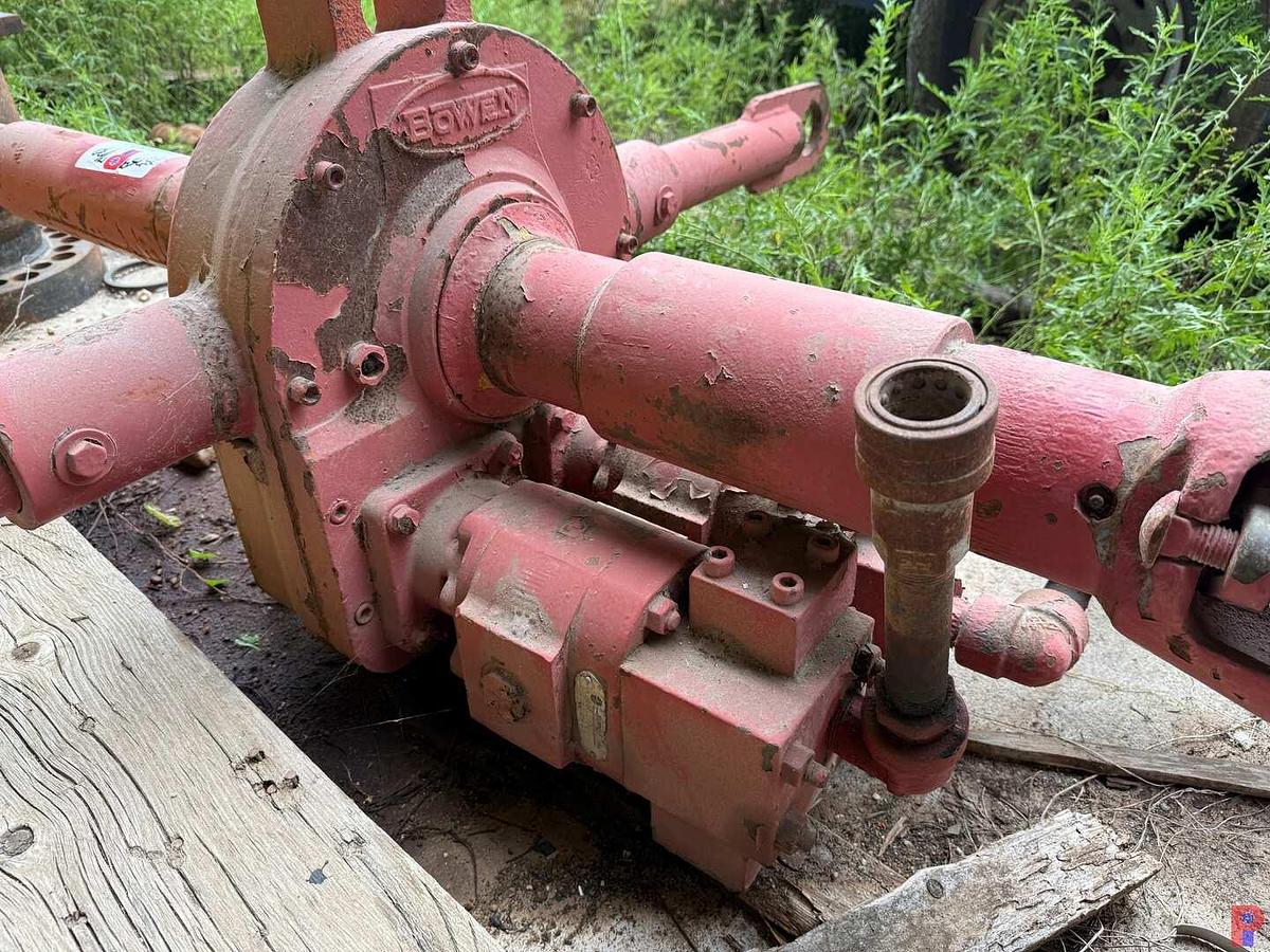 Used KING 53GA2 POWER SWIVEL W/ BOWEN GEAR BOX, (2) HYDRAULIC MOTORS