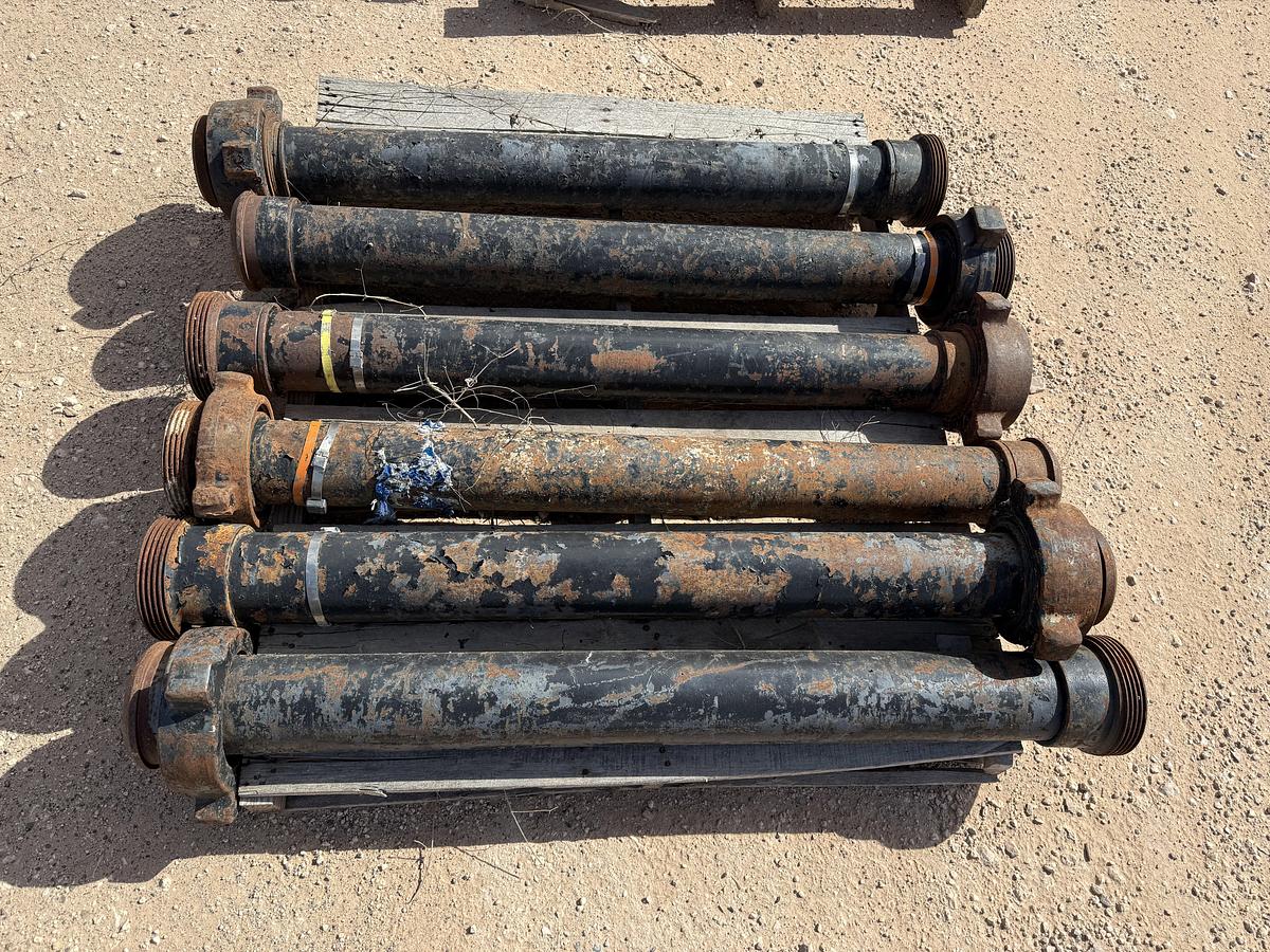 Used (40 X $) 7-PALLETS 4” X 4’L-6’L FIG 1002 10K WP FLOW IRON