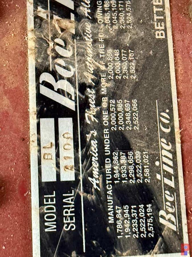 Used BEE LINE 7500 ALIGNMENT MACHINE PKG.