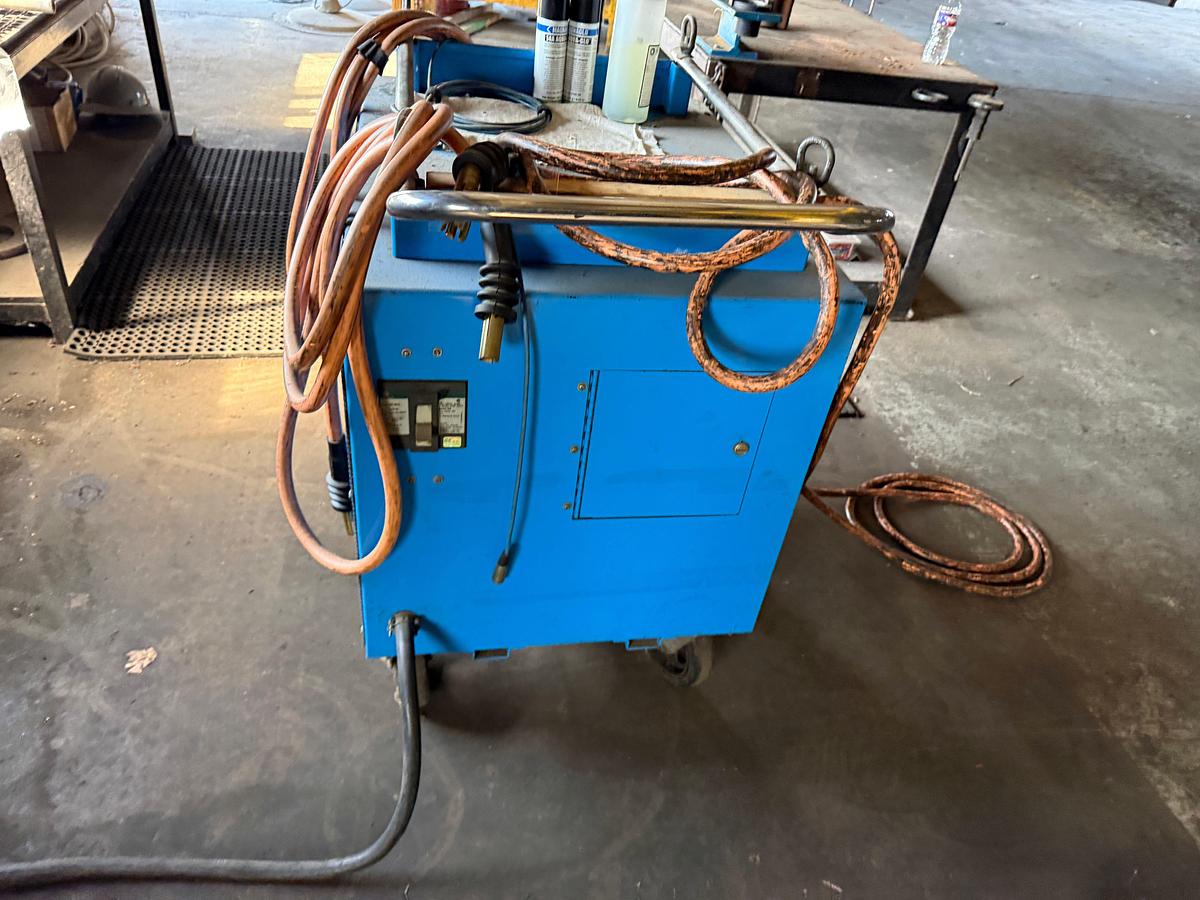 Used GOULD-BASS MAGNE-TECH 1560-W MAGBLASTER 6000-AMP AC/HWDC MAGNETIC PARTICLE INSPECTION UNIT