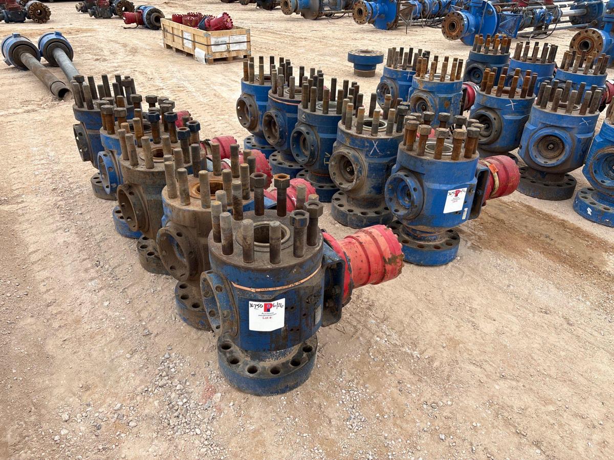 Used (10x$) 5” 15k hydraulic ball valves