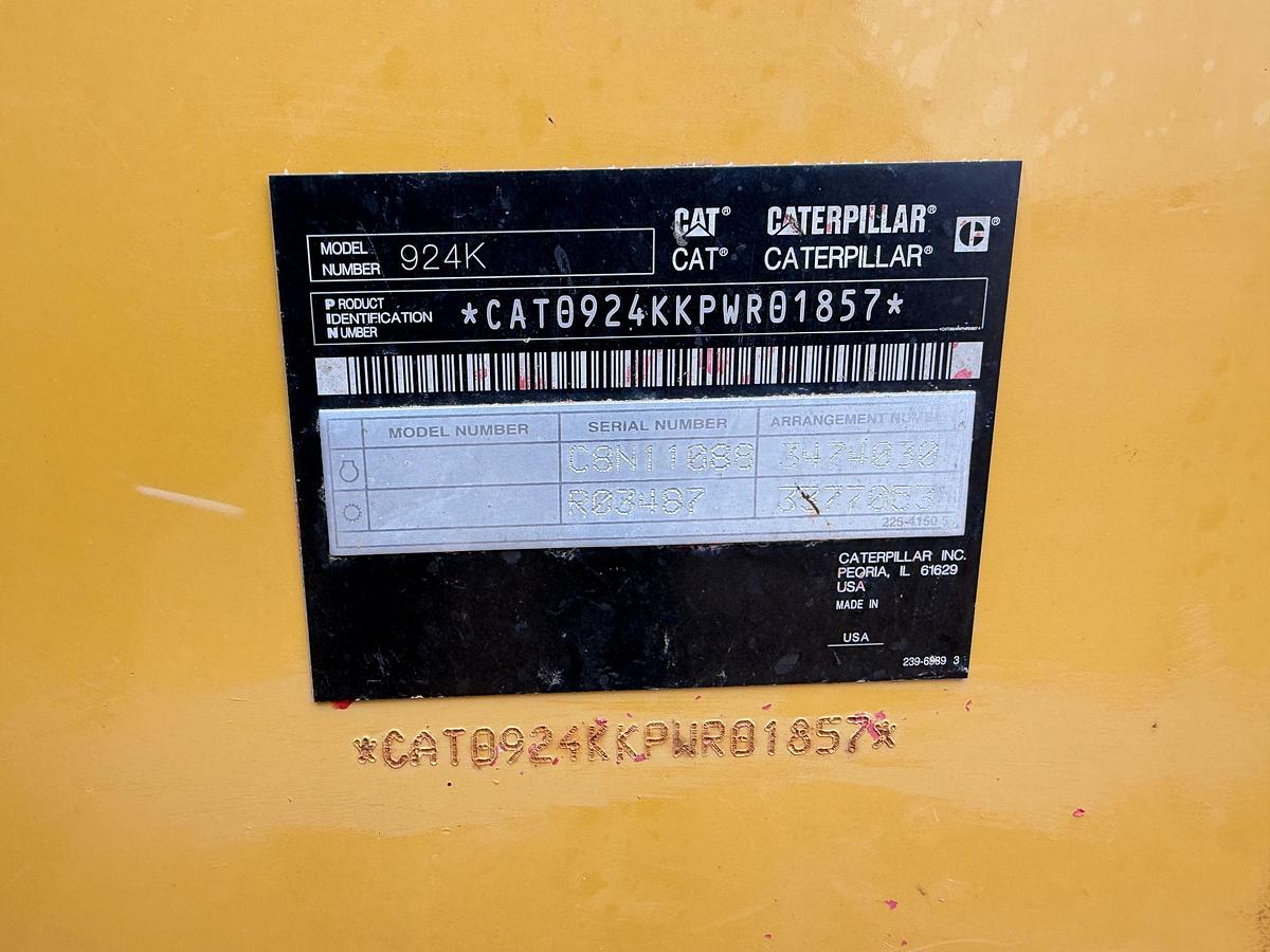 Used CAT 924K WHEEL LOADER