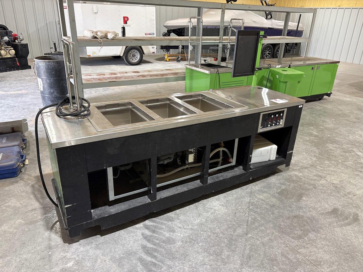Used Vollrath 4-piece concession stand