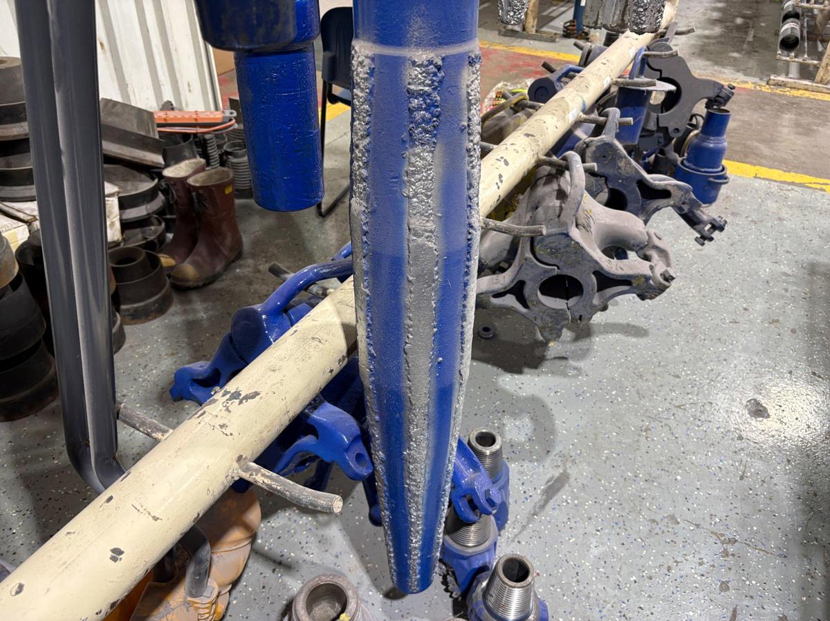 Used 6-1/8”od tapered mill