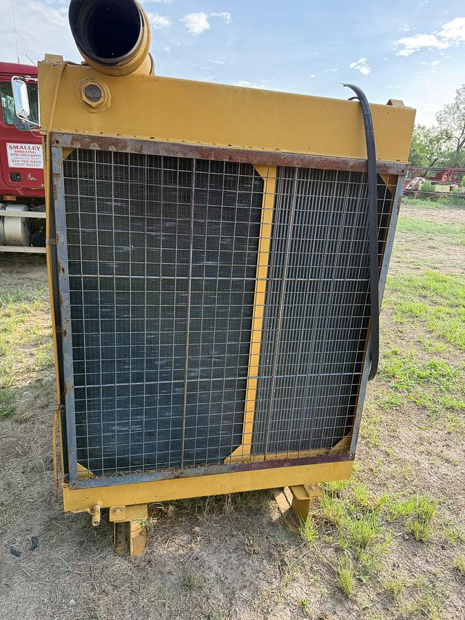 Used CATERPILLAR C15 W/ CHARGE AIR COOLER / RADIATOR, SKIDDED
