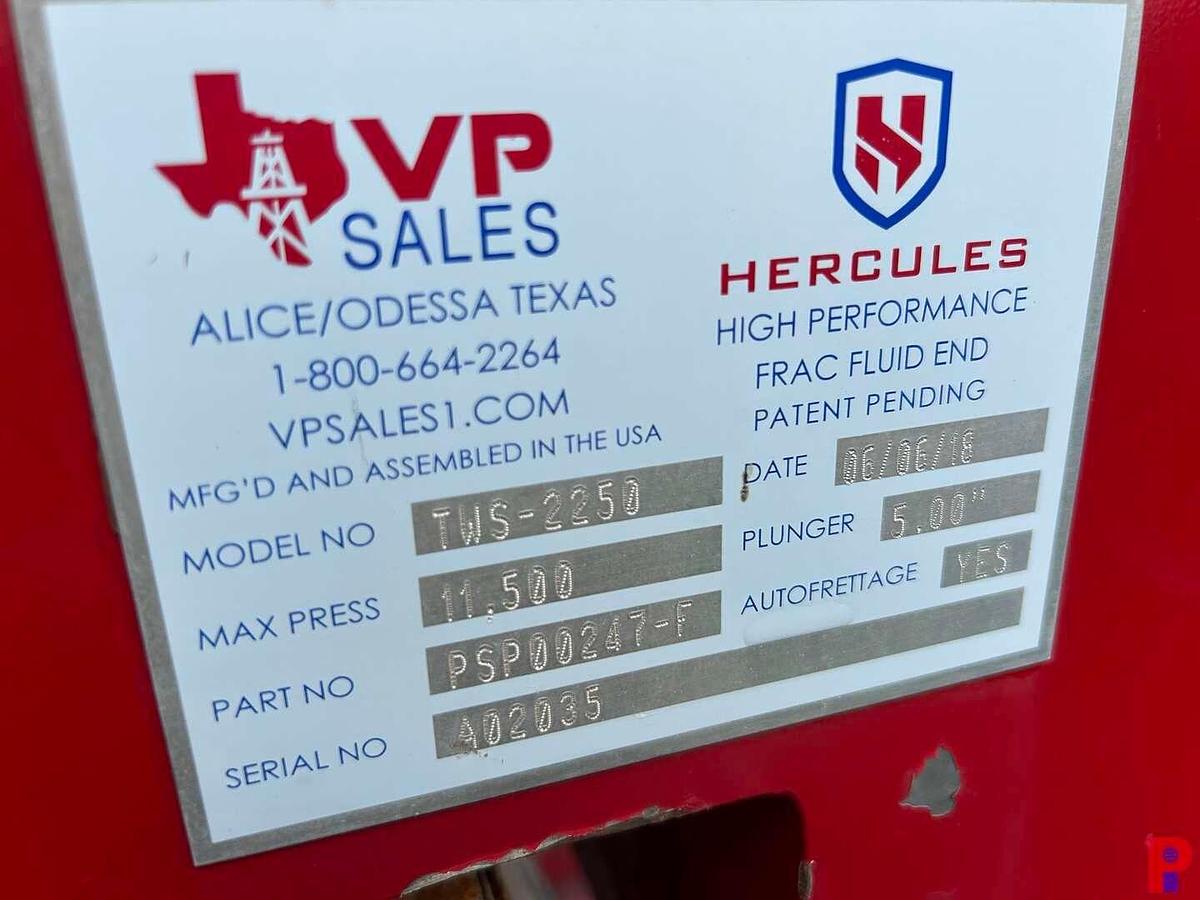 Used OFM 2000 TRIPLEX PUMP DOWN TRAILER P/B CUMMINS