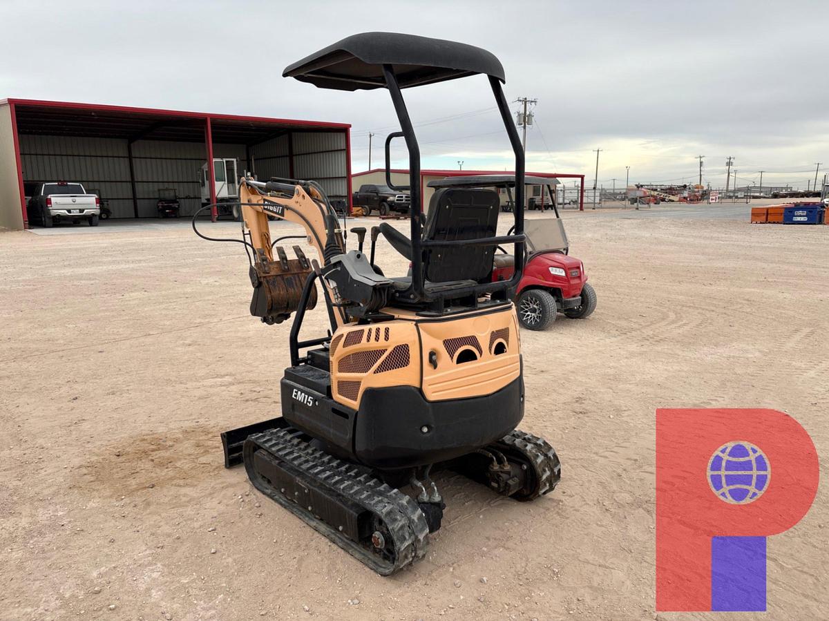 Used Diggit em15 mini excavator
