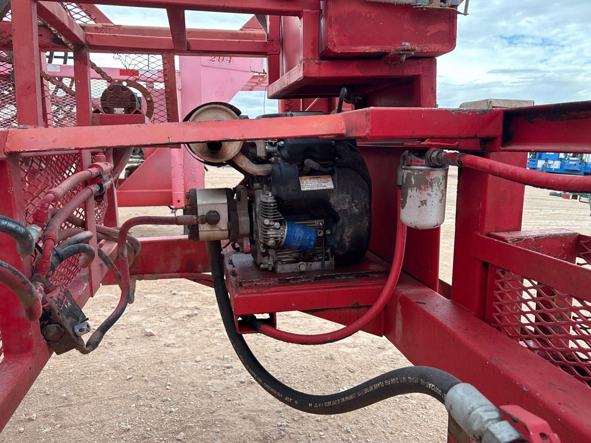 Used 2014 LAYFLAT T/A GOOSENECK REEL TRAILER