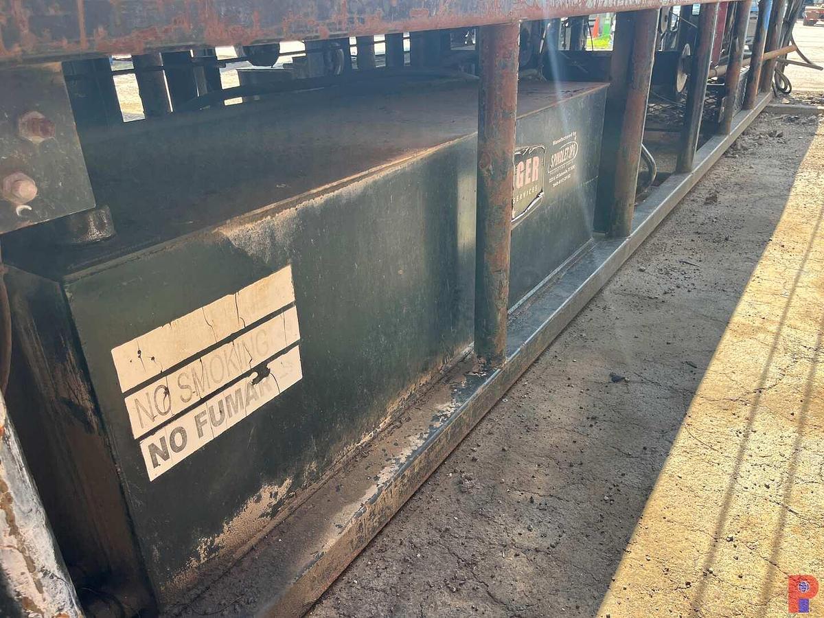 Used 40’ X 4’ HYDRAULIC SKIDDED CATWALK P/B 4-CYLINDER DIESEL ENGINE