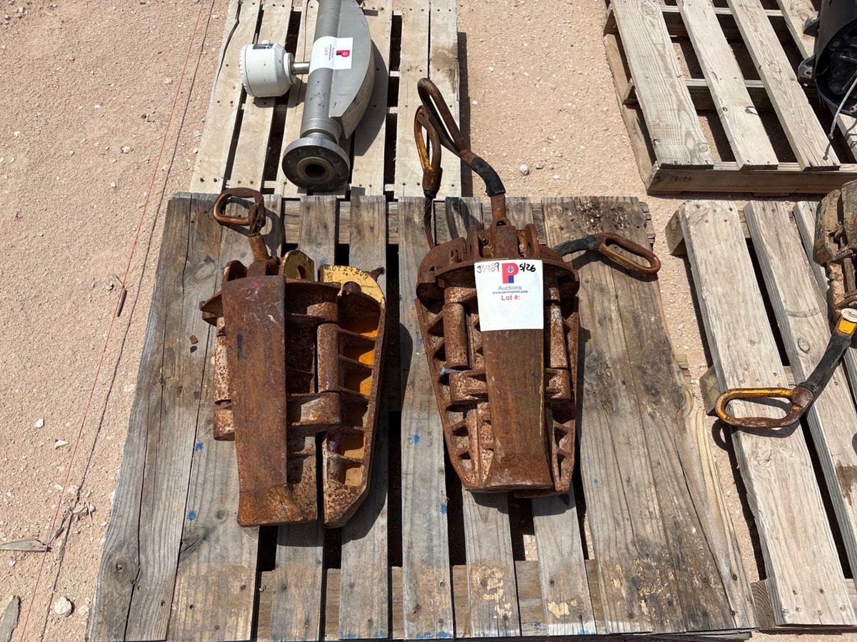 Used (2) 3-segment DP slips