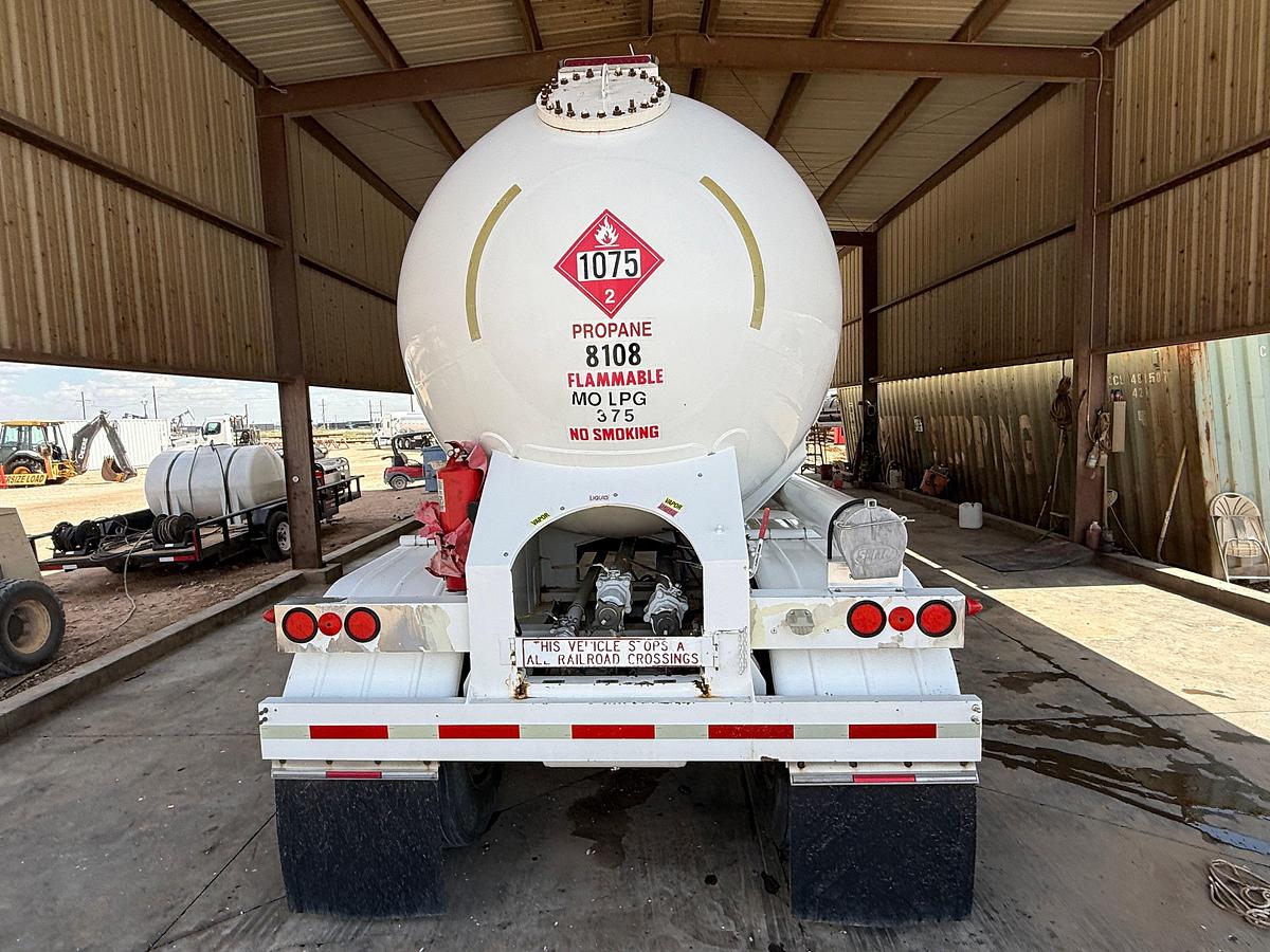 Used 1980 ENDERBY-ANDERSON 10,500 GAL T/A PROPANE TRANSPORT TRAILER