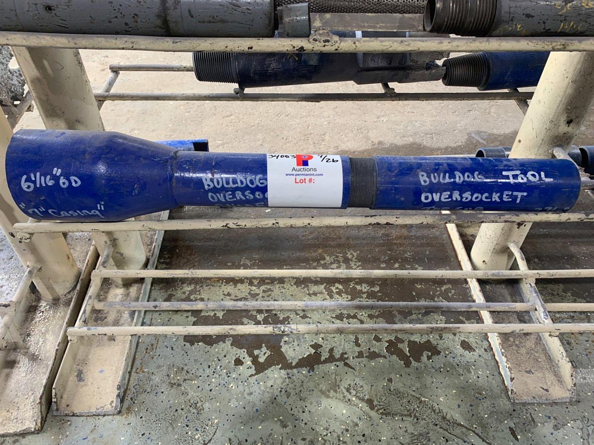 Used 2 7/8” Oversocket Top Sub w/ 6 1/16” OD Oversocket Guide