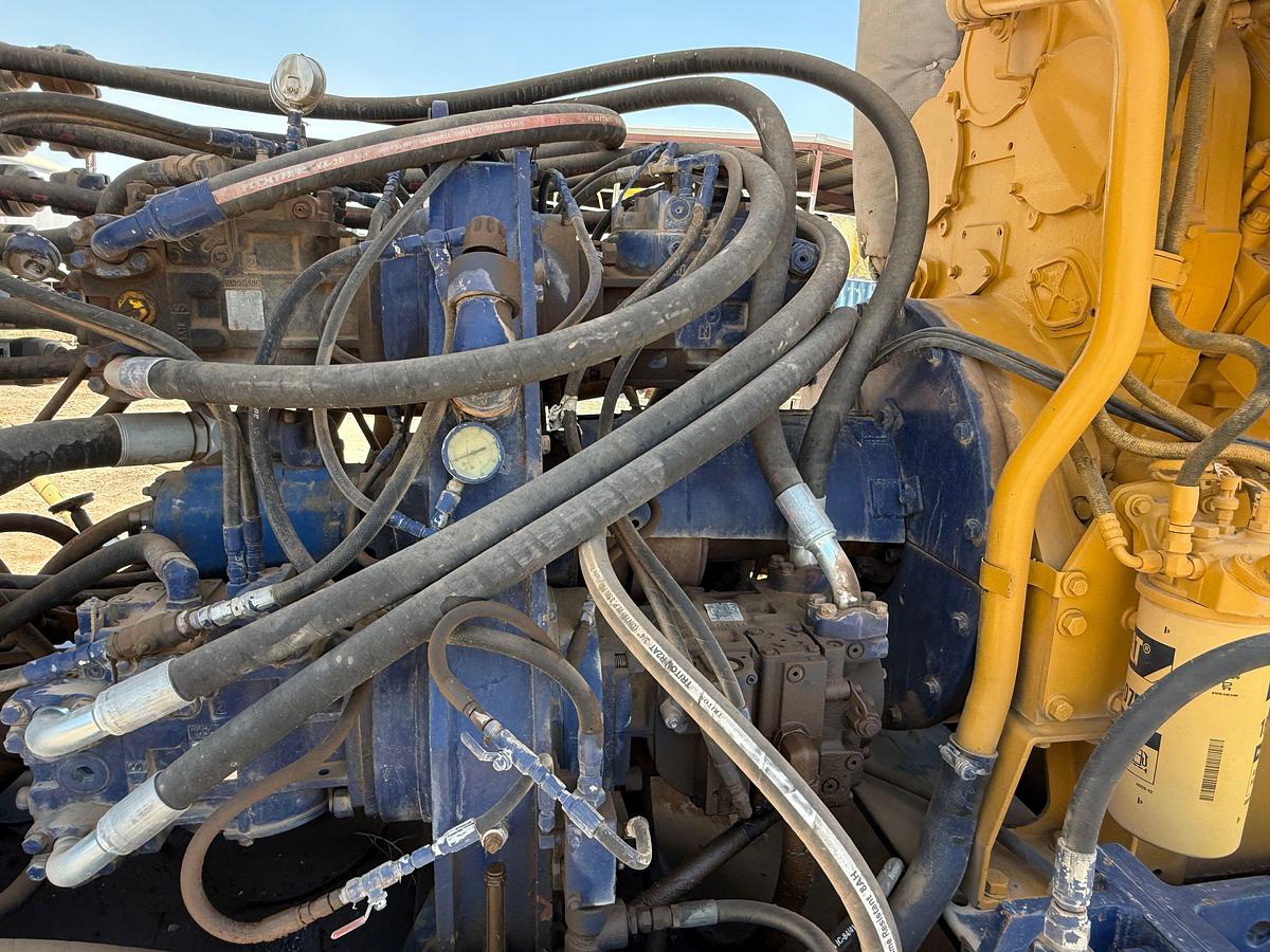 Used CATERPILLAR C32 ACERT 1200-HP HYDRAULIC POWER UNIT F/ CANRIG TOP DRIVE SKIDDED