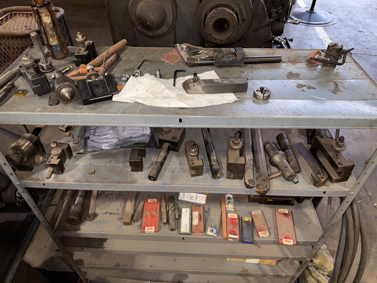 Used THE HENDEY MACHINE 48”x12” TABLE HORIZONTAL LATHE W/ SOME TOOLING