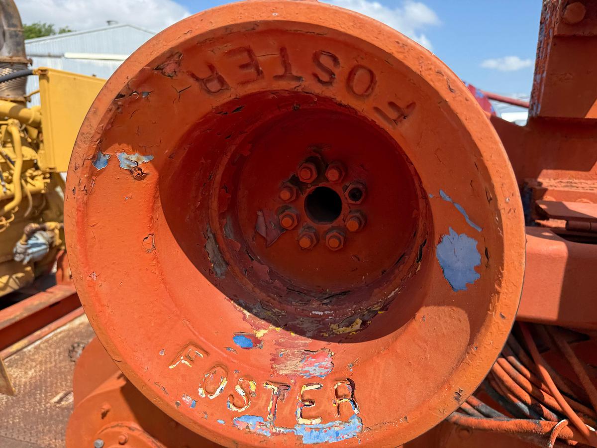 Used SKYTOP BREWSTER N45 450-HP DRAWWORKS P/B CAT 3412 (625-HP) ENGINE, SKIDDED
