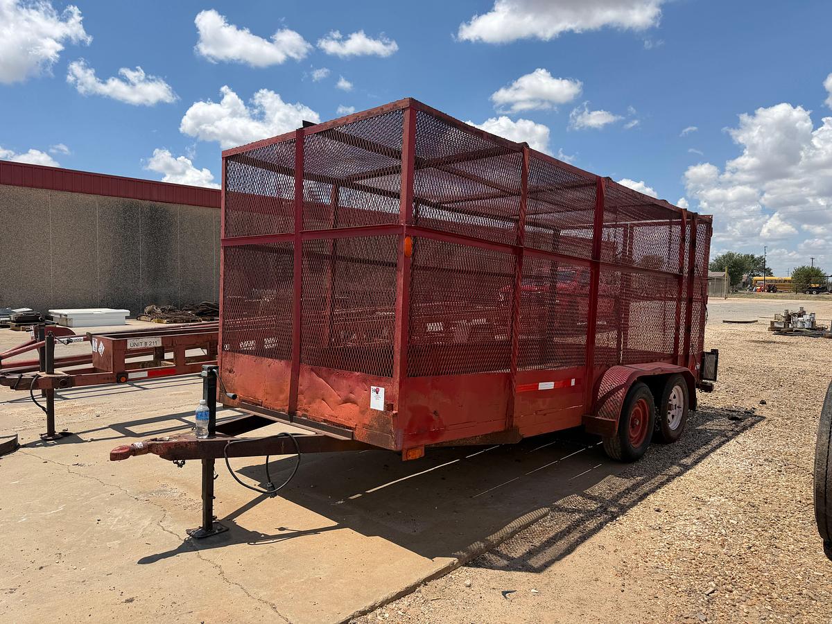 Used Shopbuilt 16’ t/a Trash Trailer
