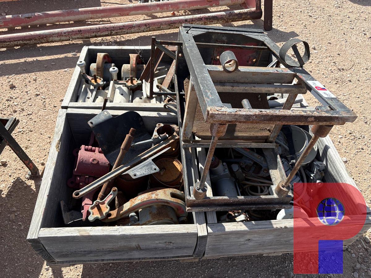 Used DOWNHOLE PUMP PACKAGE (40) assorted downhole pumps w/ parts, tools, racks, etc.