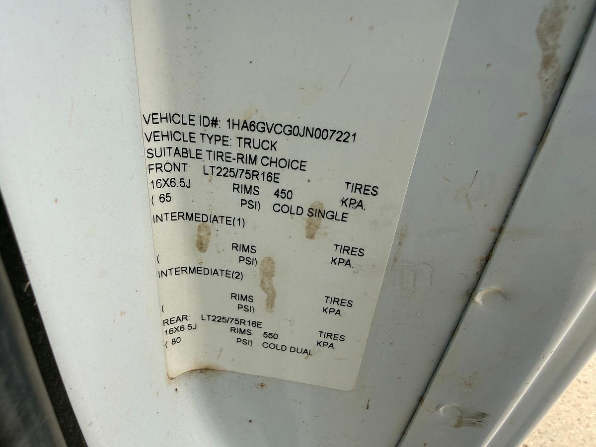 Used 2018 CHEVROLET  EXPRESS 10K WP TORQUE & TEST CARGO TRUCK