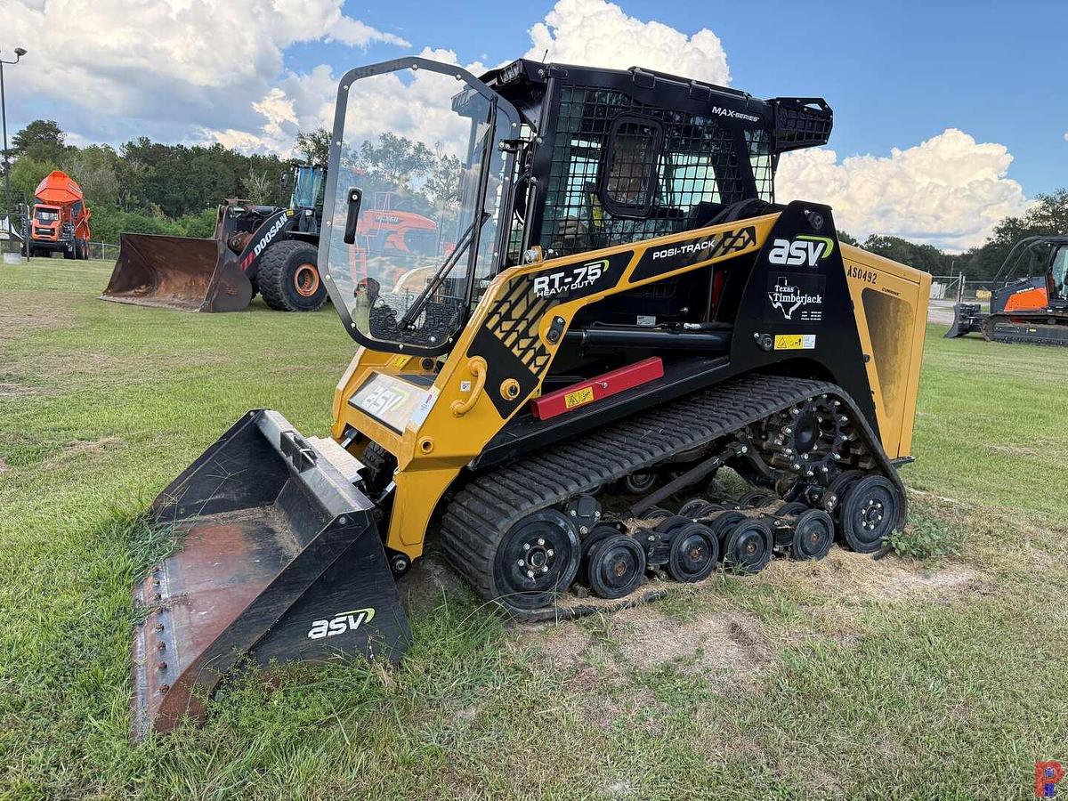 Used 2023 ASV RT75HD COMPACT SKID STEER LOADER