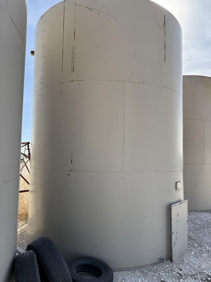 Used 2006 CRALL PRODUCTS 12’ DIA X 15’ H 300 BBL CRUDE OIL STORAGE TANK