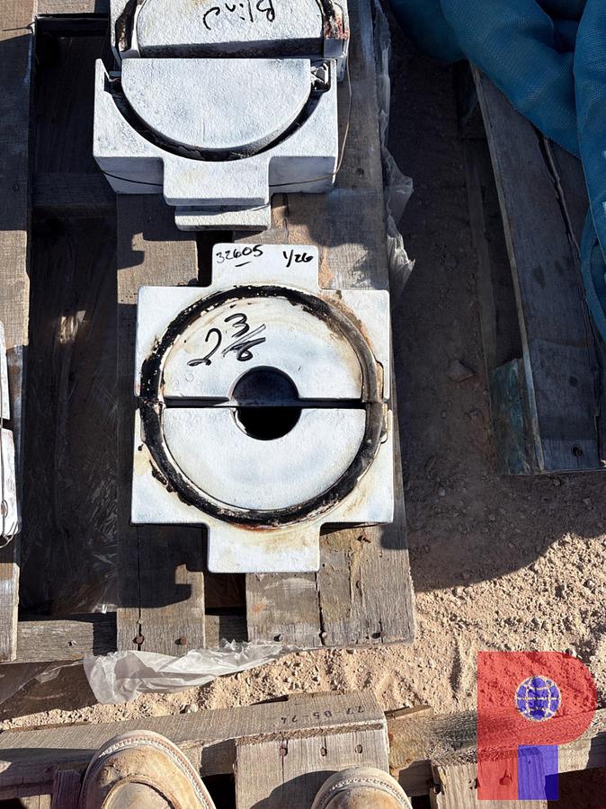 Used 2-3/8” bop pipe rams