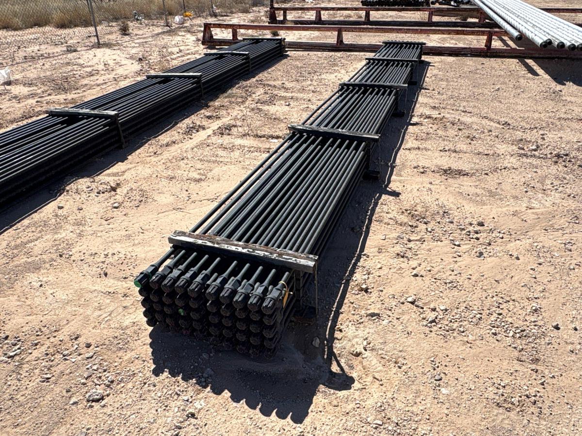 Used (50 X $) (50) UNUSED 1” X 25’ SUCKER RODS