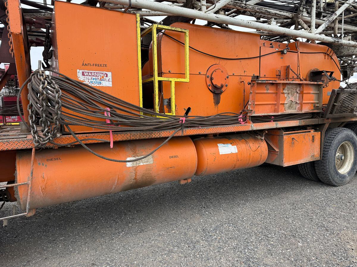 Used 1984 FRANKS MOBILRIG 300 1287/160 DD 96’-215K 4-AXLE WELL SERVICE WORKOVER RIG
