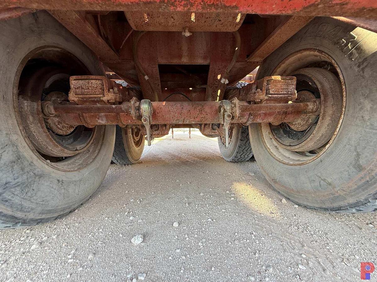 Used 1982 LUFKIN 40’ X 102” OILFIELD FLOAT FLATBED TRAILER