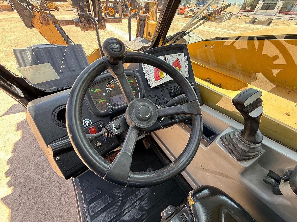 Used 2017 CAT TL1255D 12,000lbs TELEHANDLER