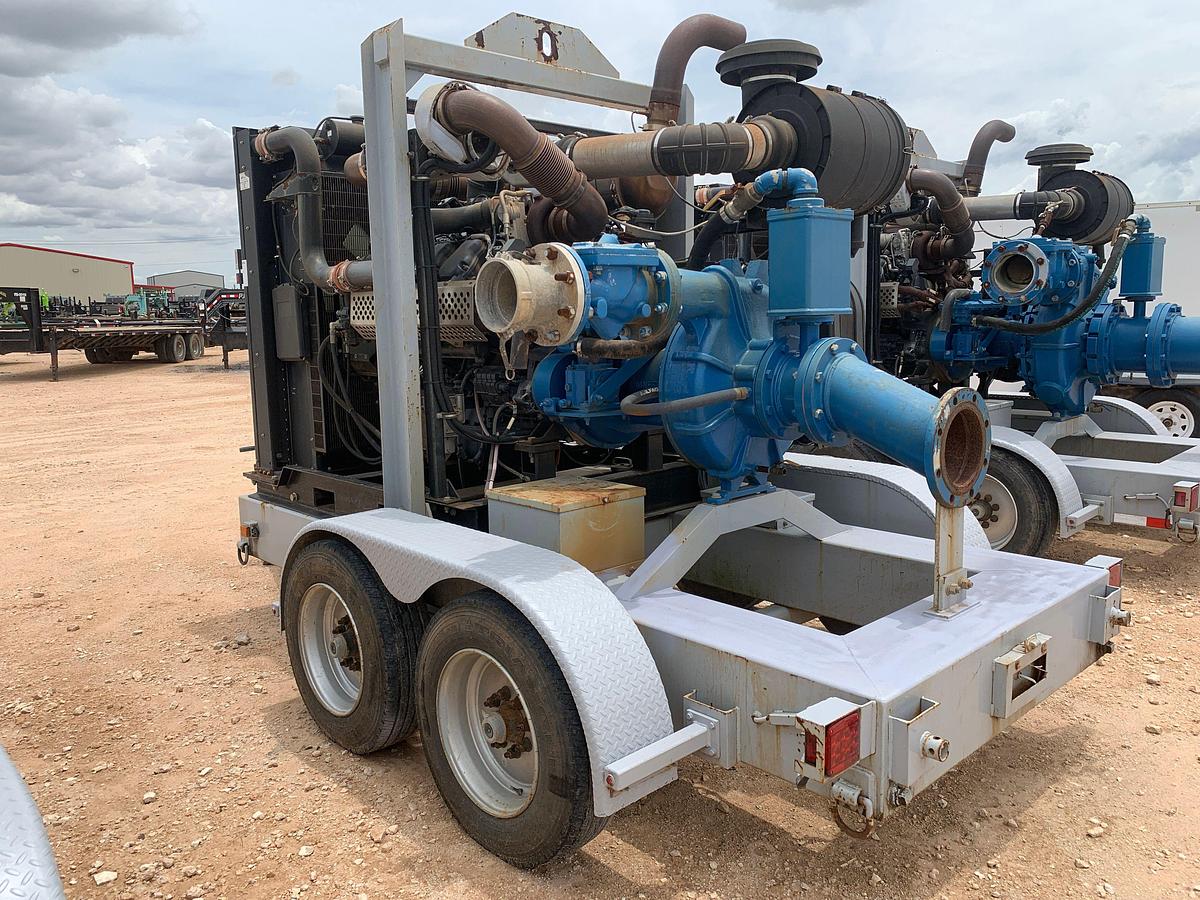 Used 2019 RWN PUMP & FABRICATION  PIONEER 6 X 8 WATER TRANSFER PUMP TRAILER