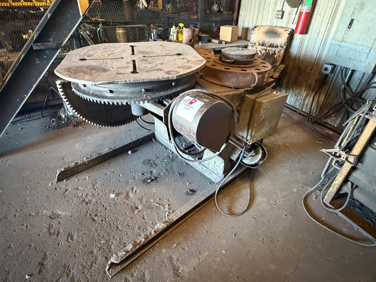 Used 36” RM Barton Welding Turntable / Positioner