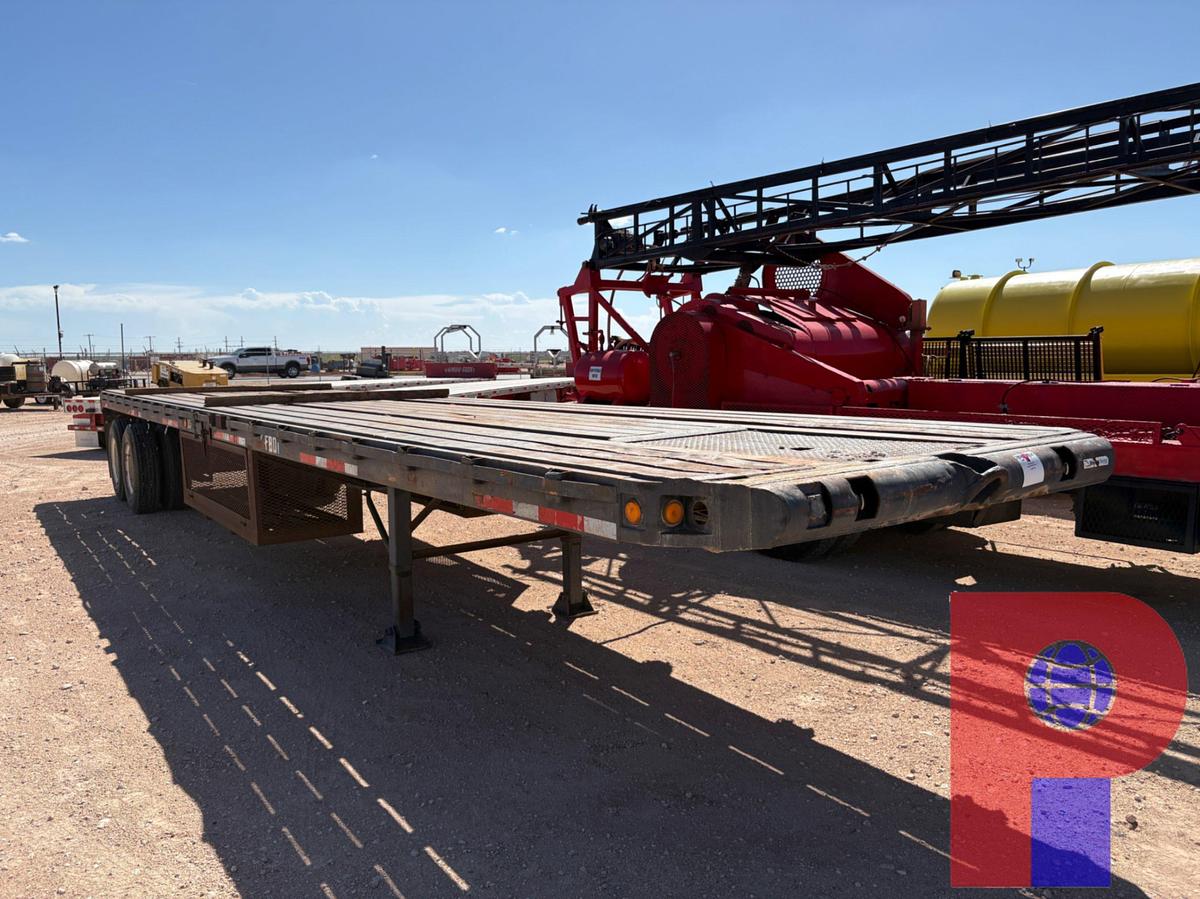 Used FRUEHAUF 40’ X 8’ T/A STEEL FLATBED TRAILER