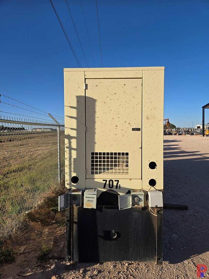 Used KOHLER POWER SYSTEMS 58KW DIESEL GENERATOR W/ FUEL TANK