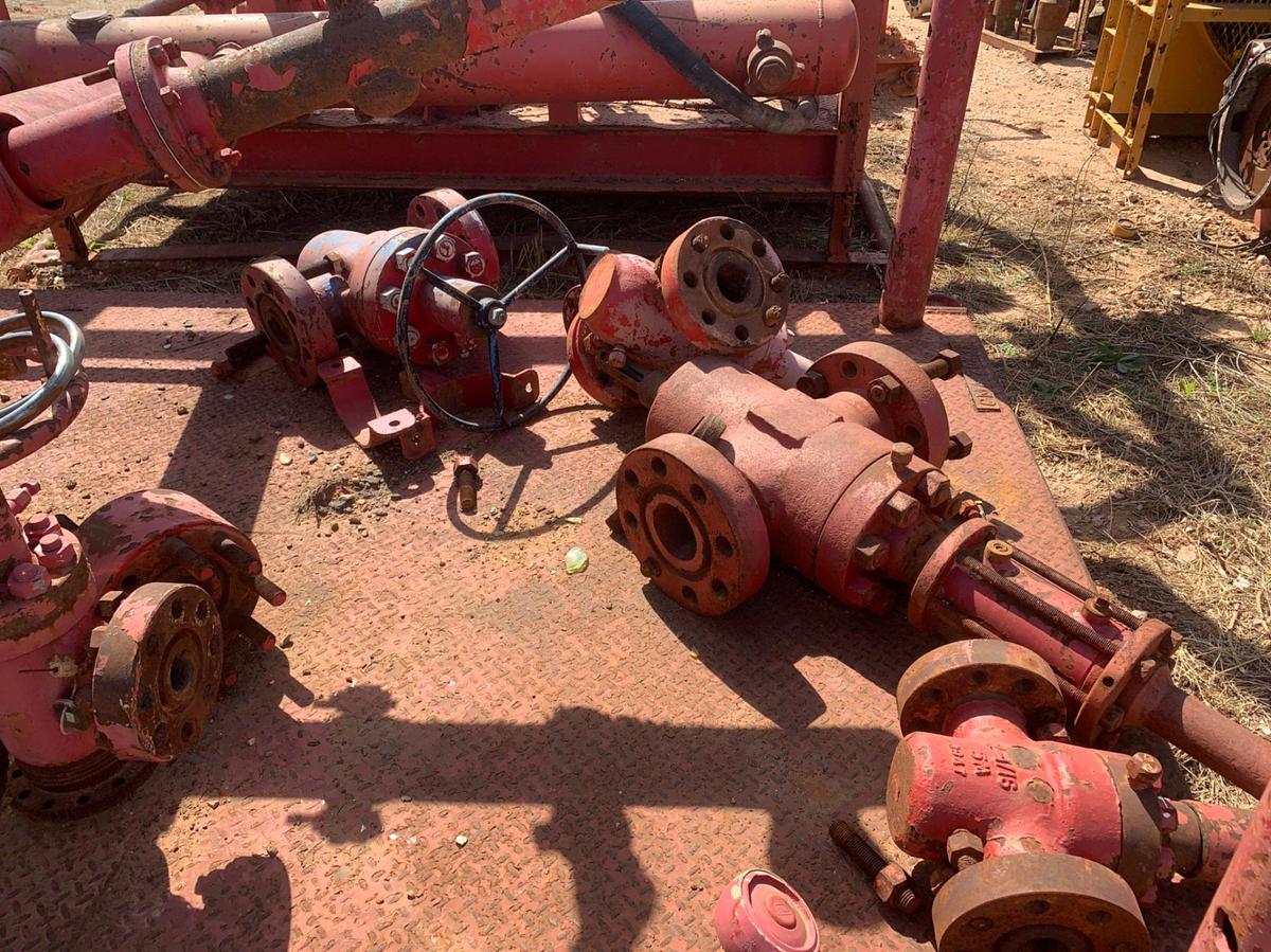 Used 14’ x 8’ x 6’ 4” Skidded Choke Manifold