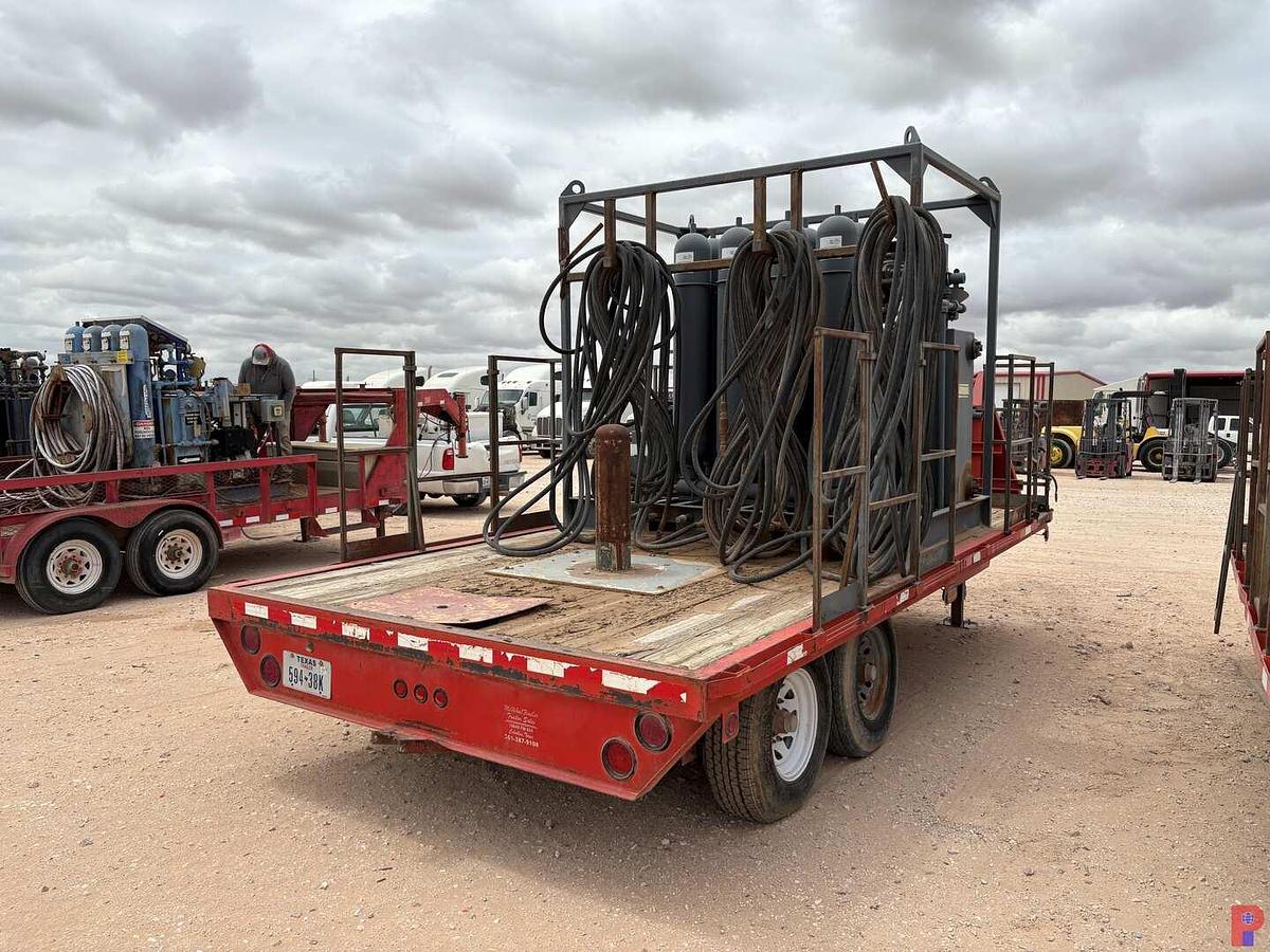 Used 3-STATION CLOSING UNIT MTD ON 2011 CENTEX T/A GOOSENECK TRAILER
