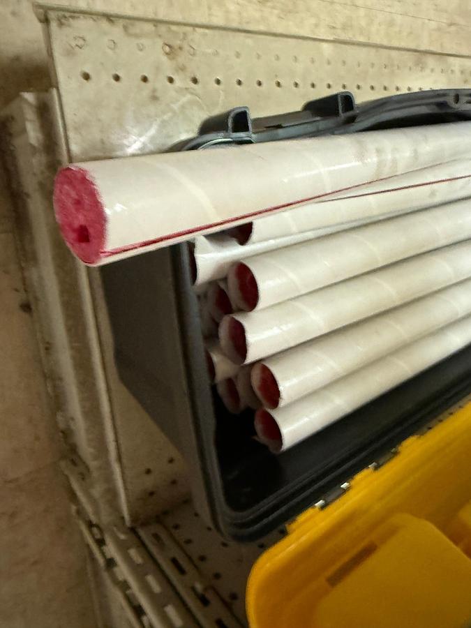 Used TOOLBOX W/ (24) SOAP STICKS