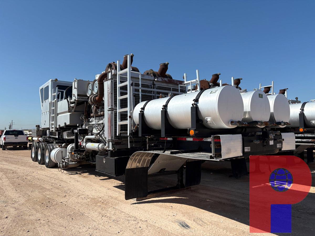 Used 2012 CRYOGENIC VESSEL ALTERNATIVES 3-AXLE 15K PSI QUINTAPLEX DOUBLE PUMPER