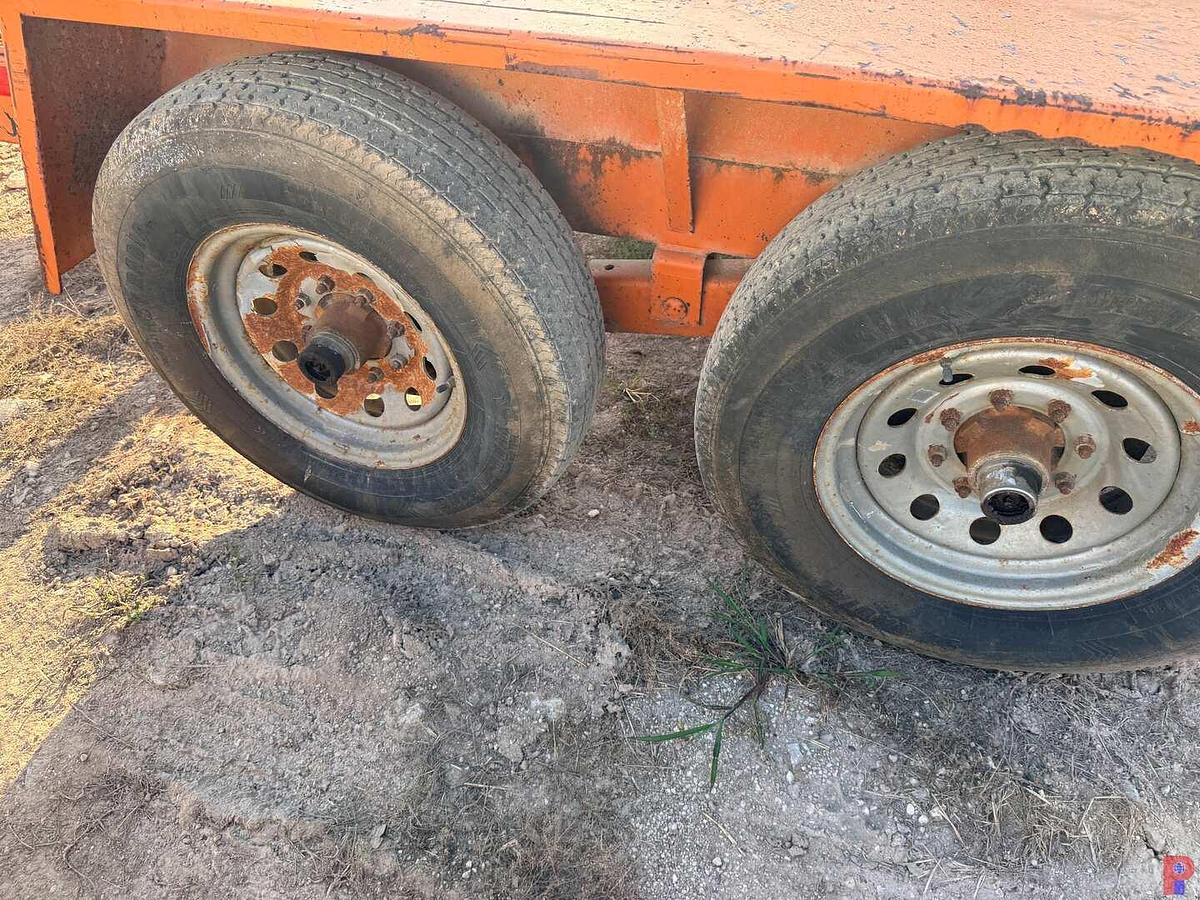 Used SHOP BUILT 10’ T/A BUMPER PULL BOP TRAILER