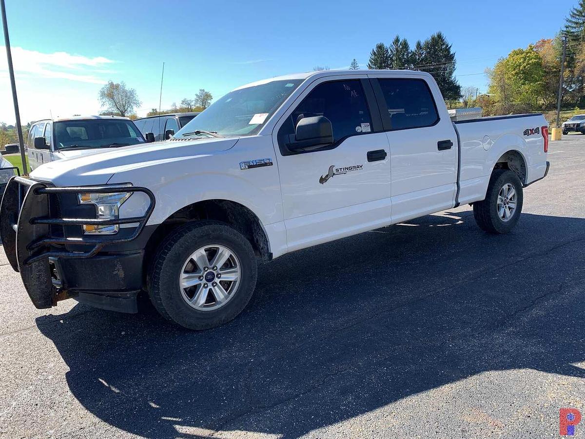 Used 2017 FORD F-150 XL 4X4 CREW CAB PICKUP