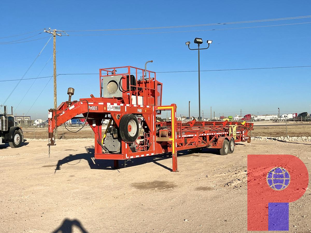 Used Pipe Handler Well Service Laydown Machine Trl.