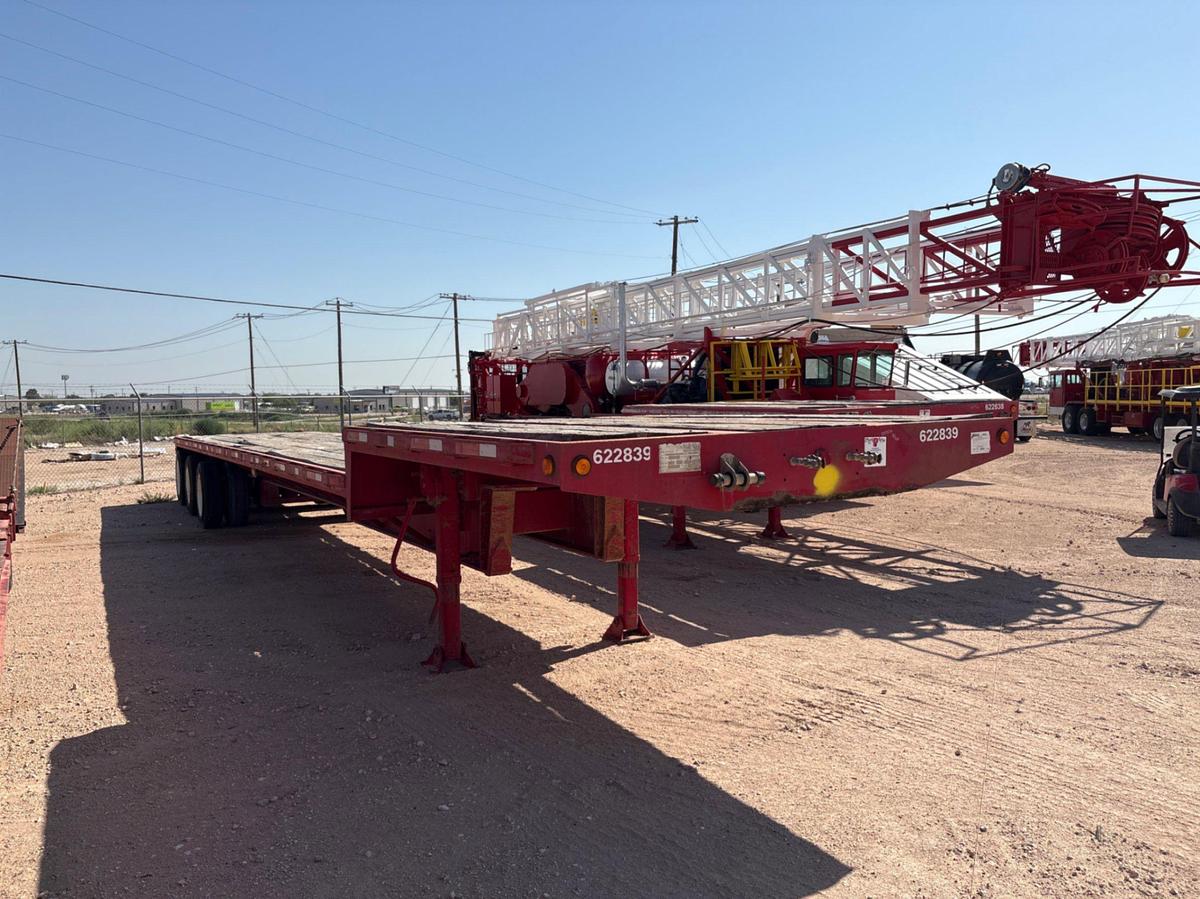 Used 2005 ATOKA 48” X 100” 3-AXLE STEP DECK TRAILER