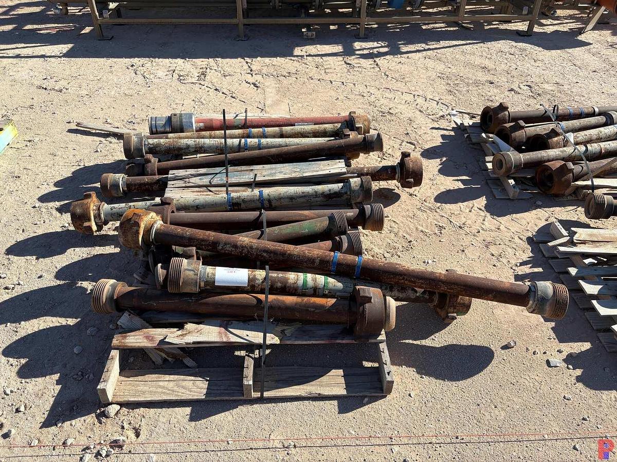 Used (16X$) 3” DC15 FLOW IRON, 6’ - 3’ LONG