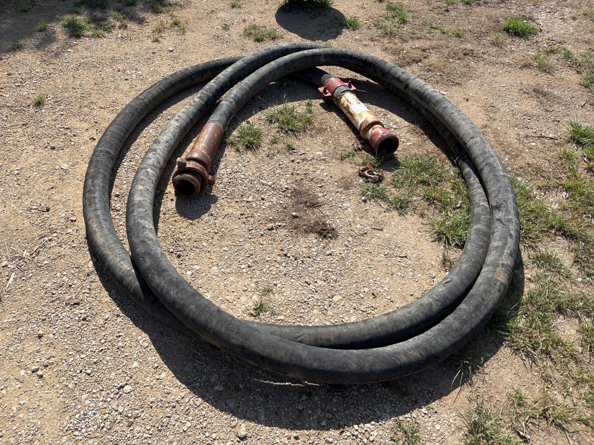 Used (1) 3” 2000psi & (1) 4” 4000psi hoses
